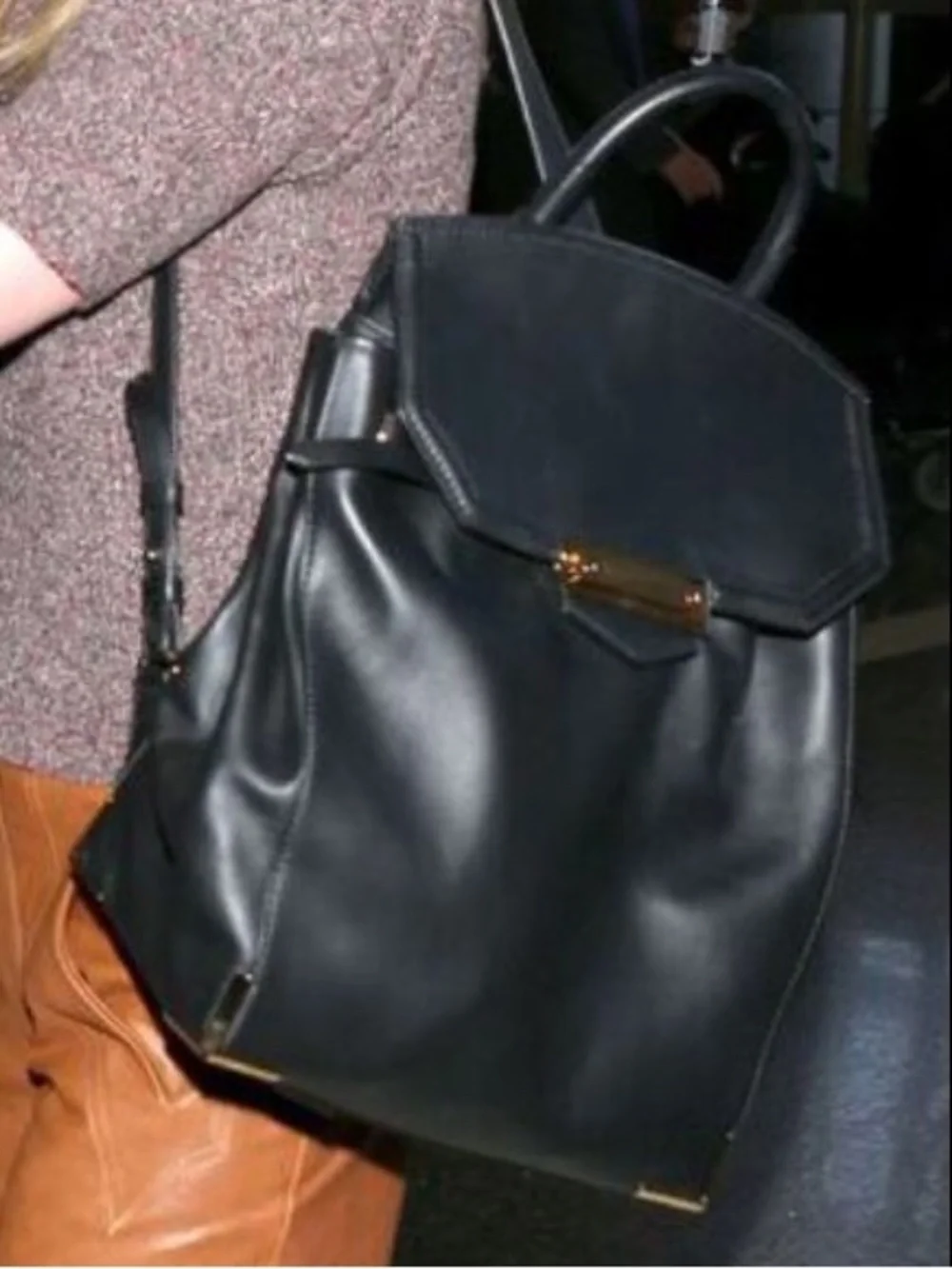 Alexander Wang Prisma Skeletal Leather Backpack